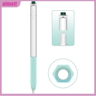 Ni เคสปากกาสไตลัส ซิลิโคนนิ่ม กันลื่น สําหรับ Ipencil 2