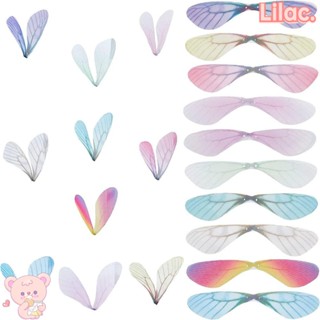 Lilac จี้รูปปีกแมลงปอ หลากสี สําหรับตกแต่งปาร์ตี้ 120 ชิ้น