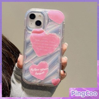 Pingcoo - เข้ากันได้สำหรับ เคส iphone 11 เคสไอโฟน เคสไอโฟน11ระลอกน้ำเลเซอร์ เคสทีพียูนิ่ม กันกระแทกเคสใสสีชมพูภาพวาดสีน้ำมัน Love เข้ากันได้กับ iPhone 14 Pro max 13 Pro max 12 Pro Max 11 XR XS 7 8Plus