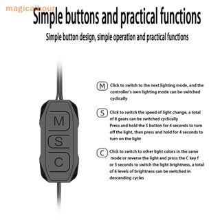 Magicalhour^^ ใหม่ สายเคเบิลควบคุมพาวเวอร์ซัพพลาย 5V 3 Pin เป็น SATA Pin สีดํา 1 ชิ้น
