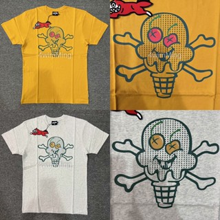 เสื้อยืดแขนสั้น พิมพ์ลายไอศกรีม Billionaire Boys Club BBC ICECREAM Cherry Ghost Face สําหรับผู้ชาย