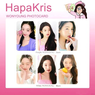 Jason โฟโต้การ์ด Jang WonYoung คอนแทคเลนส์สี HapaKris Lomo card 6 ชิ้น/เซต