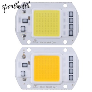 ชิปไดโอด 50W AC 220V COB LED สําหรับไฟสปอตไลท์