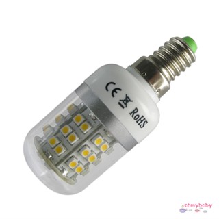 4 X E14 48 SMD3528 หลอดไฟข้าวโพด แสงสีขาวอบอุ่น / วัน หลอดไฟข้าวโพด สว่างมาก