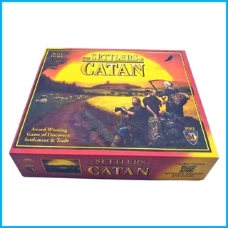 ไพ่ทาโรต์ Catan คลาสสิก สําหรับผู้เริ่มต้น จัดระเบียบกล่อง เกมกระดาน Oracle Deck Oraculos Catan สําหรับครอบครัว Occult hjuth