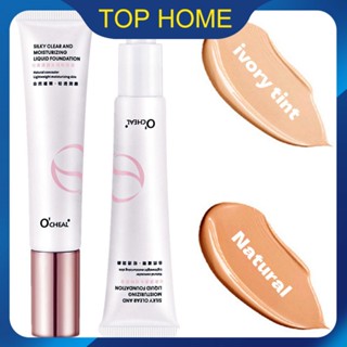 OCHEAL บำรุงผิวให้ความชุ่มชื้น Silky Foundation Moisturizing Isolation BB Cream แต่งหน้านมหน้า Brightening Skin Color Base คอนซีลเลอร์ Top1Store