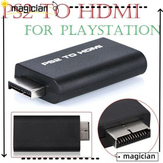 Mag อะแดปเตอร์เอาท์พุทเสียง USB PS2 เป็น HDMI 480i 480p 576i 3.5 มม. ทนทาน