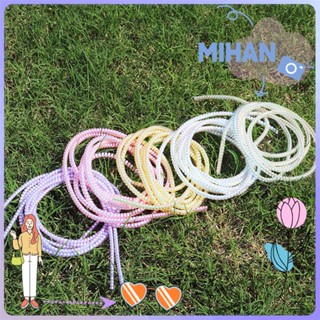 Mihan สายชาร์จหูฟังเลเซอร์ป้องกันสายเกลียว 1.55 ม.