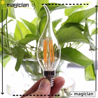 Mag หลอดไฟคริสตัล E14 LED 2700K สีเหลืองอบอุ่น สําหรับตกแต่งบ้าน