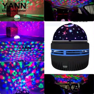 Yann1 โคมไฟดิสโก้ Led ขนาดเล็ก สําหรับตกแต่งเวที รถยนต์ KTV ปาร์ตี้ บาร์