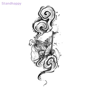 Standhappy สติกเกอร์รอยสักชั่วคราว ลายผีเสื้อ กันน้ํา สําหรับผู้หญิง