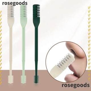 Rosegoods1 ปัตตาเลี่ยนตัดขนจมูก กันน้ํา แบบพกพา สําหรับผู้ชาย และผู้หญิง