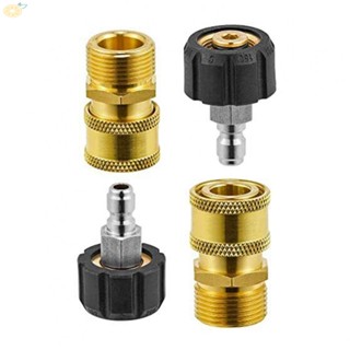 【VARSTR】Pressure Washer Coupling Quick Release Adapter M22 Male To M22 Male Fitting Set