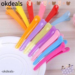 OKDEALS กิ๊บติดผม สําหรับร้านทําผม 10 ชิ้น