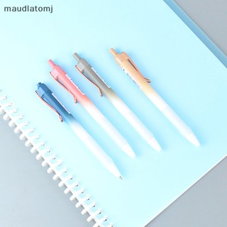 Maud ปากกาเจลหมึกสีดํา 0.5 มม. 4 ชิ้น ต่อชุด สําหรับนักเรียน สํานักงาน