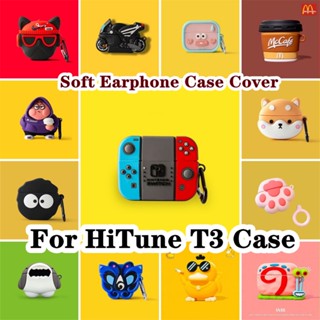 พร้อมส่ง! เคสหูฟัง แบบนิ่ม ลายการ์ตูน สําหรับ HiTune T3 HiTune T3