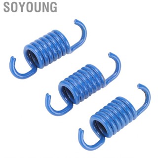 Soyoung Metal Clutch Spring  Blue Springs Heavy Duty 3PCS High Strength for Motorcycle Replacement GY6  Scooters QMB139 50cc