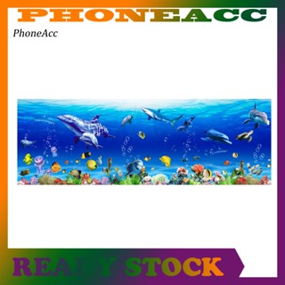 Phoneacc สติกเกอร์ติดผนัง ลายโลกใต้ทะเล ทนทาน สําหรับห้องนอนเด็ก