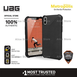 Uag เคสโทรศัพท์มือถือ กันตก สีดํา สําหรับ iPhone XS MAX X XS XR