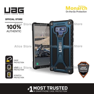 Uag เคสโทรศัพท์มือถือ กันตก ลายทหาร สีน้ําเงินกรมท่า สําหรับ Samsung Galaxy Note 9