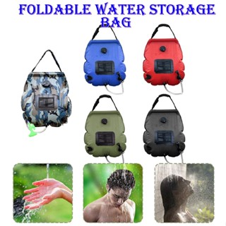 New Outdoor Travel Camping Shower Bag with Temperature Solar Shower Water Bag