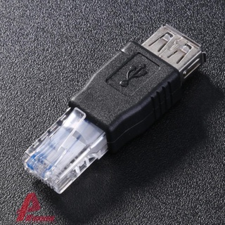 Au- สายเคเบิลแปลงเครือข่ายอีเธอร์เน็ต RJ45 ตัวผู้ เป็น USB ตัวเมีย LAN [Woodrow.th]