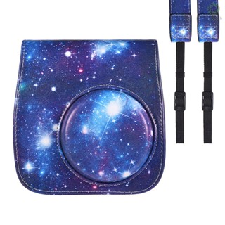 [XS] เคสกระเป๋าใส่กล้อง หนัง PU พร้อมสายคล้อง สําหรับ Fujifilm Instax Mini 8+ 8s 8 9