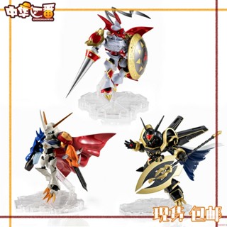 Bandai NX Digimon Red Lotus Knight Beast Omega Beast Alpha Beast โมเดลขยับได้