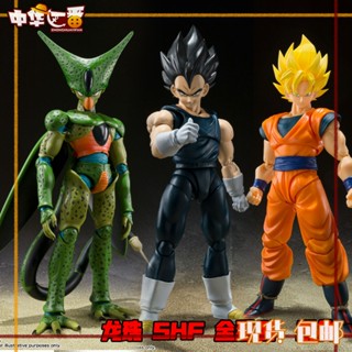 Bandai SHF ฟิกเกอร์ Dragon Ball Full Power SUPER HERO Vegeta First Form Saru