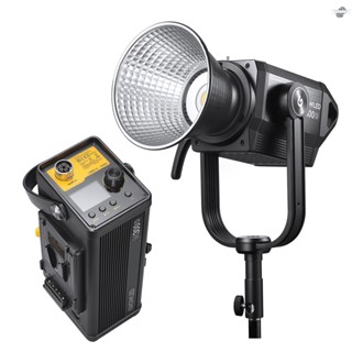 {fly} Godox M300D ไฟเติมแสง LED 330W 5600K ปรับความสว่างได้ CRI ≥96 TLCI ≥97 สําหรับถ่ายภาพในร่ม กลางแจ้ง