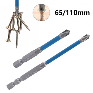 65mm 110mm Magnetic Special-Slotted Cross Screwdriver Bit For Electrician FPH2