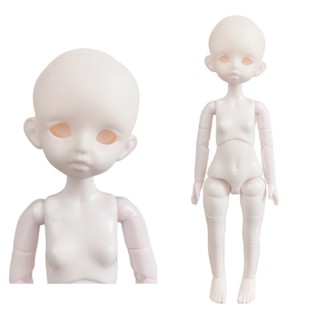 ตุ๊กตา BJD ตัวเปล่า และหัวตุ๊กตา ขนาด 30 ซม. ไม่มีหัวแต่งหน้า DIY สําหรับฝึกแต่งหน้า ของเล่นเด็กผู้หญิง 1/6