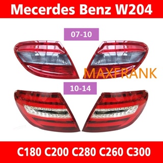 ไฟเบรกท้ายรถยนต์ สําหรับ Mecerdes Benz W204 C180 C200 C280 C260 C300 TAILLIGHT TAIL LIGHT TAIL LAMP BRAKE LIGHT BACK LIGHT   ไฟหน้า​ /เลนส์ไฟหน้า/ไฟหน้าสําหรับ/ไฟท้าย