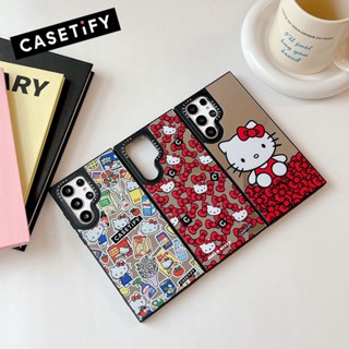 Kt CASETiFY เคสโทรศัพท์มือถือแบบกระจก สําหรับ Samsung Galaxy S22 Ultra S23 Ultra S23 Plus S23+