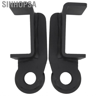 Sinhopsa Front Bumper Tow Hook Mounts High  Carrying Strong Structure Black Rustproof Brackets for Tacoma 2009 To 2023