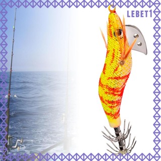 [Lebet] เหยื่อตกปลาหมึก ตะขอจิ๊ก สําหรับน้ําเค็มทุกชนิด
