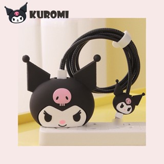 Kuromi เคสป้องกันหัวชาร์จ 14Pro สําหรับ Iphone 18w 20w