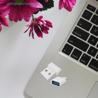 Alittlese อะแดปเตอร์แปลงเมาส์ USB Type-C สําหรับคอมพิวเตอร์ แล็ปท็อป