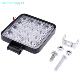 Gentlehappy ไฟสปอตไลท์ LED 48W 12V 24V ทรงสี่เหลี่ยม ขนาด 4 นิ้ว สําหรับรถบรรทุก รถออฟโร้ด
 .