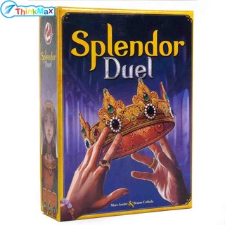 เกมกระดาน Splendor Duel การ์ดเกมกลยุทธ์ เพื่อความบันเทิงตอนกลางคืน สําหรับเด็ก และครอบครัว