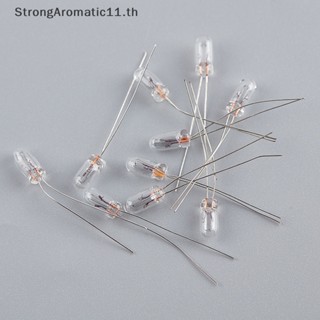 Strongaromatic หลอดไฟเส้นพลาสติก 3 4 5 มม. 3 6 12 24V ขนาดเล็ก 10 ชิ้น