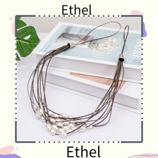 Ethel1 เชือกพู่ลูกปัดไม้ หรูหรา สําหรับแขวนผ้าม่าน หน้าต่าง ห้องนั่งเล่น