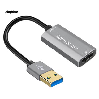 [Sy] การ์ดจับภาพวิดีโอเกม HDMI เป็น USB สําหรับไลฟ์สตรีมมิ่ง