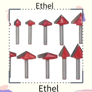 Ethel1 ดอกสว่านเราเตอร์ทังสเตนเหล็ก คาร์ไบด์แข็ง CNC 6 มม. คุณภาพสูง 1 ชิ้น