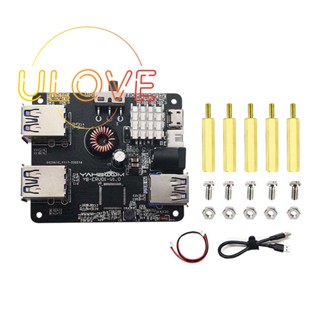 บอร์ดขยาย PCB สีดํา สําหรับเมนบอร์ด ROS Robot Car Sunrise X3 Pi Raspberry Pi JETSON NANO Series