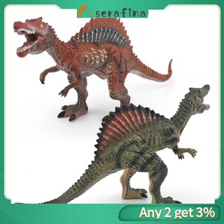 Rf โมเดลฟิกเกอร์ไดโนเสาร์ Jurassic Spinosaurus ของเล่นสําหรับเด็ก