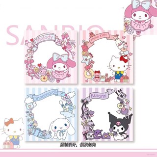 Ere1 Sanrio กระดาษโน้ต ลายการ์ตูน Hello Kitty Kuromi น่ารัก ฉีกได้ สําหรับตกแต่ง