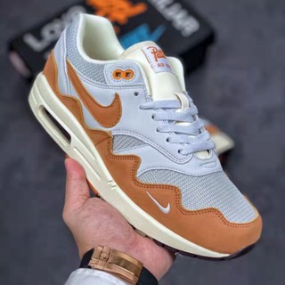 Air Max1 Co Branded Wavy Air Cushion รองเท้าวิ่งลําลอง สําหรับผู้ชาย และผู้หญิง