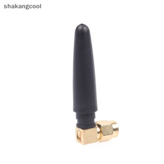 Shakangcool เสาอากาศวิทยุบลูทูธ 2.4G WIFI 2.5DB SMA ตัวผู้ มุมขวา SGL