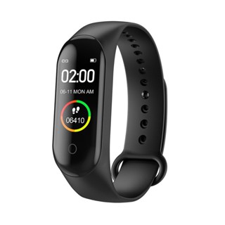 Ship tomorrow M4 Waterproof Pedometer Smart Bracelet Message Remind Health Monitoring